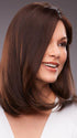 GWYNETH by JON RENAU in 4RN NATURAL DARK BROWN | Dark Brown Renau Natural (Human Hair Renau Natural)