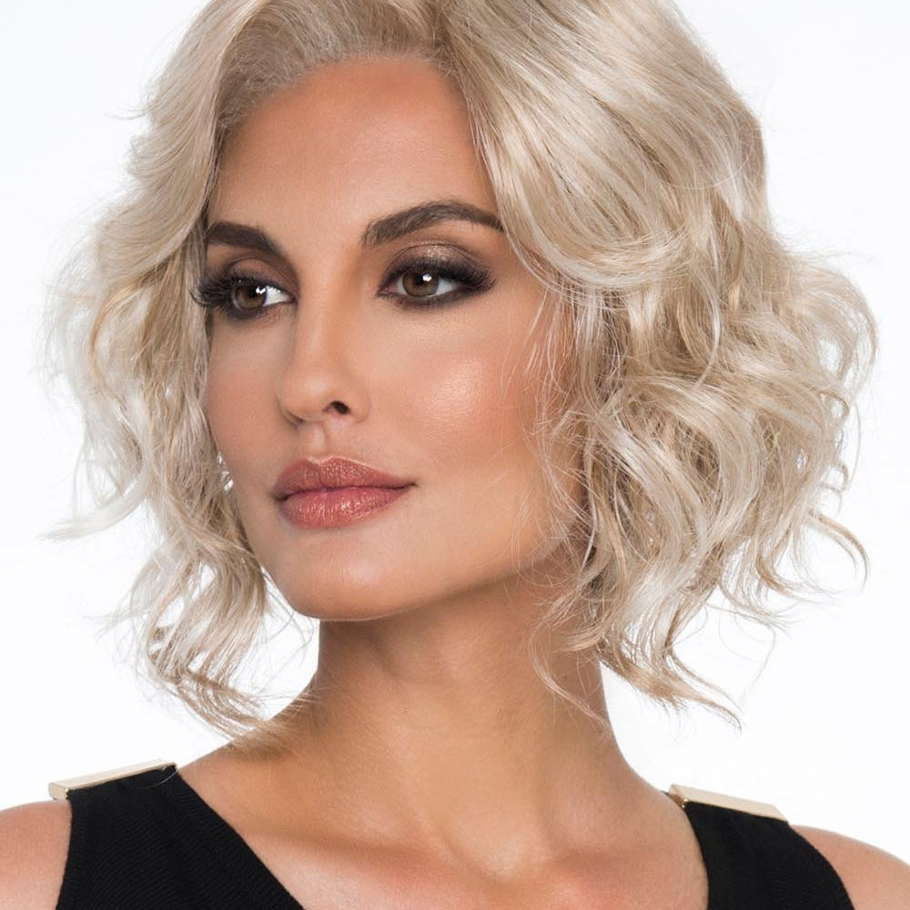 HARPER by ENVY in LIGHT BLONDE | 2 toned blend of Creamy Blonde with Champagne highlights PPC MAIN IMAGE FB MAIN IMAGE