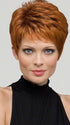 Heather by Envy Wigs : Human Hair Blend | Color LIGHTER RED