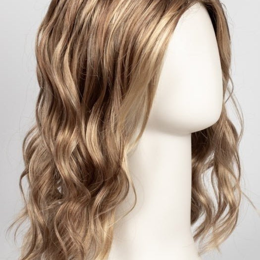 14/26S10 SHADED PRALINES N' CREAM | Light Gold Blonde & Medium Red-Gold Blonde Blend, Shaded with Light Brown