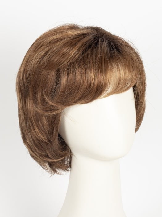 30A27S4 SHADED PEACH | Medium Natural Red & Medium Red-Gold Blonde Blend, Shaded with Dark Brown