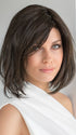 ICONE Wig by Ellen Wille in ESPRESSO MIX | Darkest Brown Base with a Blend of Dark Brown and Warm Medium Brown throughout