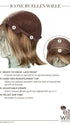 100% Hand-Tied Monofilament Cap with Lace Front