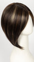 CHOCOLATE SWIRL | Dark Brown Base with Light Auburn and Honey Blonde evenly highlited