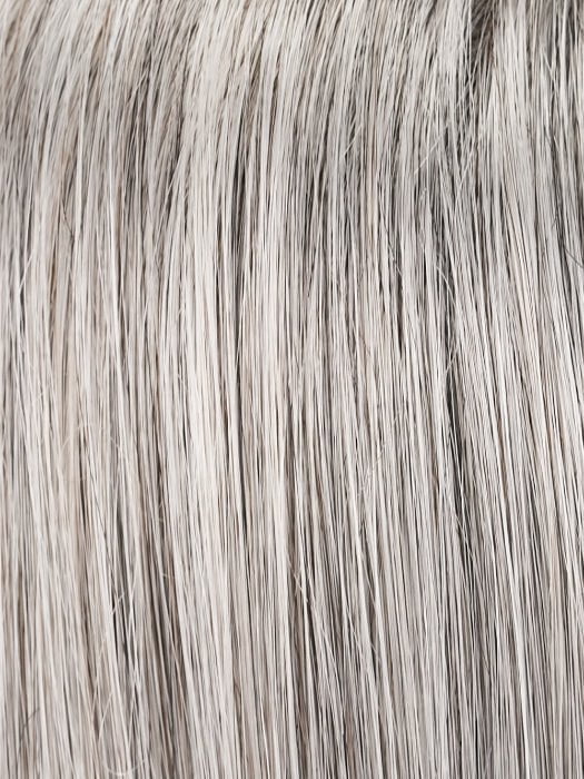 92 MOONLIGHT | Pure White with 5% Medium Brown Front, Grey with 30% Medium Brown Middle, Dark Brown with 65% Grey Nape