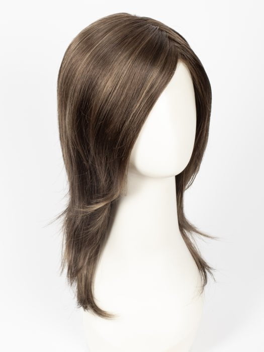 8RH14 MOUSSE CAKE | Medium Brown with 33% Medium Natural Blonde Highlights