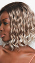 JULIE by RENE OF PARIS in MELTED MARSHMALLOW | Subtly warm dark sandy blonde blend with medium brown roots and light ash blonde tips and highlights