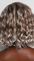 JULIE by RENE OF PARIS in MELTED MARSHMALLOW | Subtly warm dark sandy blonde blend with medium brown roots and light ash blonde tips and highlights