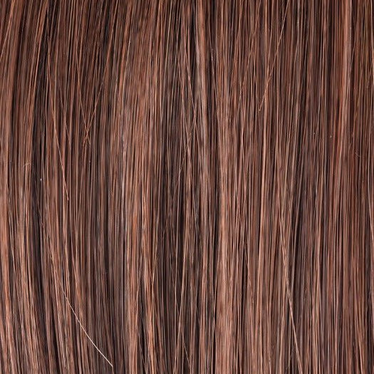 AUBURN ROOTED 33.130.4 | Dark Auburn, Deep Copper Brown, and Darkest Brown Blend with Shaded Roots