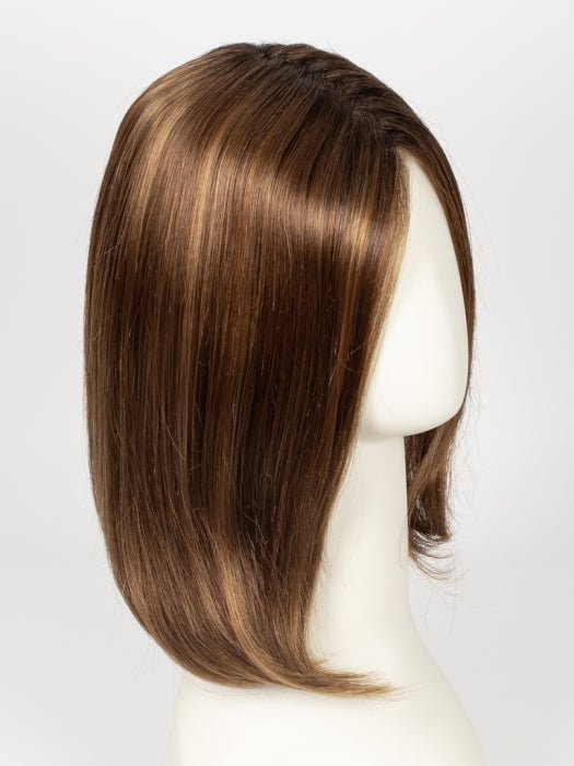 30A27S4 SHADED PEACH | Medium Natural Red & Medium Red-Gold Blonde Blend, Shaded with Dark Brown