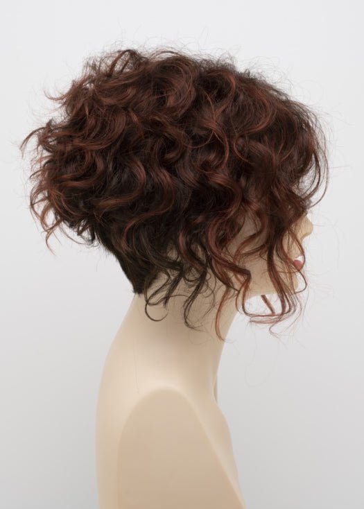 CHOCOLATE CHERRY | Dark Brown roots with overall Medium Brown base with Deep Red highlights