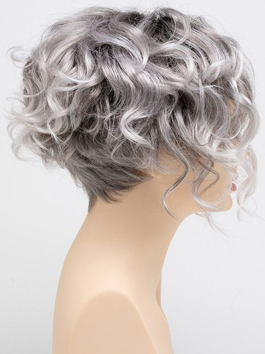 STERLING SHADOW | Medium Salt-and-Pepper Grey with Darker Brown Roots
