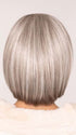 Roxie in KYLA by JON RENAU in color 56F51 OYSTER | Light Grey with 20% Medium Brown Front, graduating to Grey with 30% Medium Brown Nape