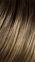 Bernstein-Rooted | Light Brown Base with Subtle Light Honey Blonde and Light Butterscotch Blonde Highlights and Dark Roots