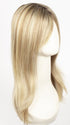 12FS8 SHADED PRALINE | Medium Natural Gold Blonde, Light Gold Blonde, Pale Natural Blonde Blend, Shaded with Dark Brown