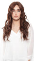 LIZ B by  WIG PRO in OPUS-ONE Blend of Medium Chestnut Brown, Medium Auburn and Dark Auburn