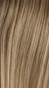 18B/24T Medium Ash Blonde Blended with Golden Blonde, Golden Blonde Tips