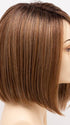 CREAMED-COFFEE | Medium Brown roots and base with Cinnamon and Golden Blonde highlights