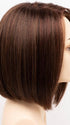 CHOCOLATE-CHERRY | Dark Brown roots with overall Medium Brown base with Deep Red highlights