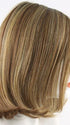 GOLDEN NUTMEG | Medium Brown roots with overall Warm Cinnamon base and Golden Blonde highlights