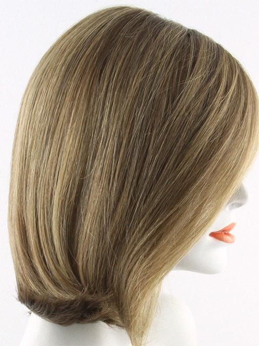 TOASTED SESAME | Medium Brown roots with overall Warm Cinnamon base and Golden Blonde highlights