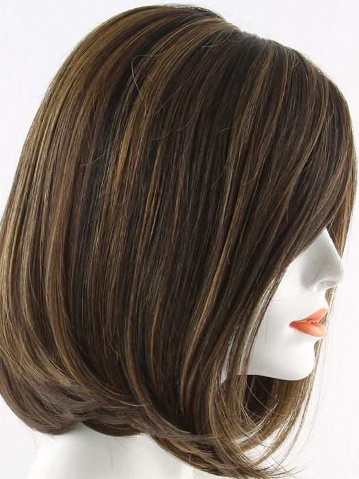 CHOCOLATE CARAMEL | Medium Brown with soft Red and Blonde highlights