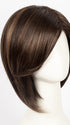 COFFEE LATTE R | Rooted Dark Brown with Dark Brown & Honey Brown evenly blended highlights
