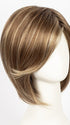 MAPLE-SUGAR-R | Light-Medium Brown Base with Warm Medium Blonde Highlights and Dark Brown Roots