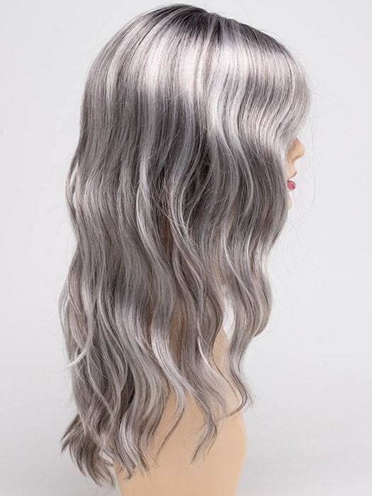 STERLING SHADOW | Medium Salt-and-Pepper Grey with Darker Brown Roots