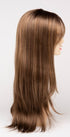 TOASTED-SESAME | Medium Brown roots with overall Warm Cinnamon base and Golden Blonde highlights