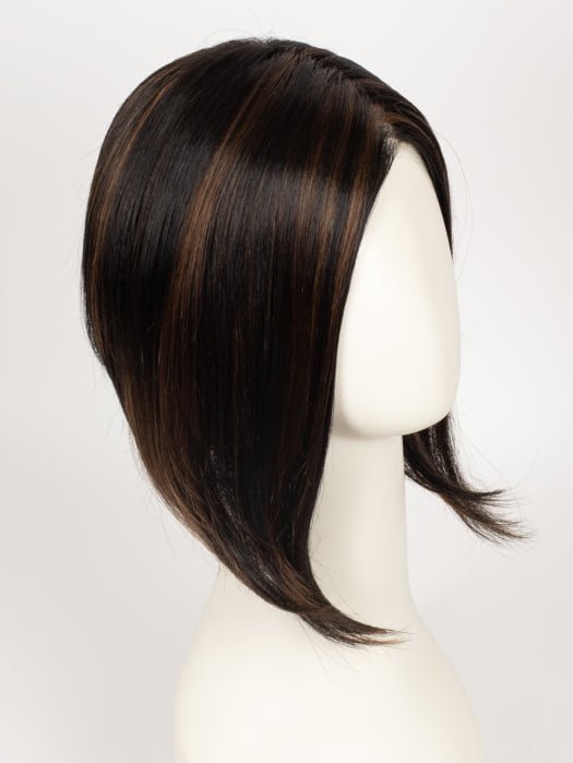 1BRH30 DARK CHOCOLATE CHERRY GANACHE | Soft Black with 33% Gold-Red Highlights