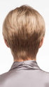 Cut to have a tapered nape and blended layers | Color: Sparkling-Champagne