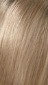 SPARKLING CHAMPAGNE | Medium Brown roots with overall Strawberry Blonde base and soft Golden Blonde highlights