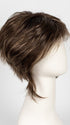 ICED MOCHA R | Rooted Dark Brown with Medium Brown Base Blended with Light Blonde Highlights