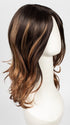 S4-28/32RO SUNRISE | Dark Brown roots to midlength, Light Natural Red Blonde with Medium Natural Red midlength to ends