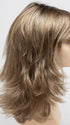 SAHARA BLONDE | Softer Dark Blonde with Light Golden Blonde, and features Chestnut Roots