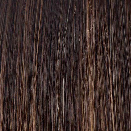 COFFEE-LATTE | Dark Brown with evenly blended Honey Brown highlights