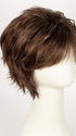 RAZBERRY ICE R | Dark Auburn with Medium Auburn Base with Copper and Strawberry Blonde highlights with Dark Brown roots