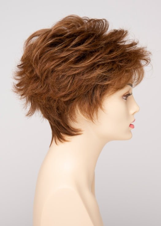 CREAMED COFFEE | Medium Brown roots and base with Cinnamon and Golden Blonde highlights