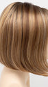 GOLDEN NUTMEG | Medium Brown roots with overall Warm Cinnamon base and Golden Blonde highlights