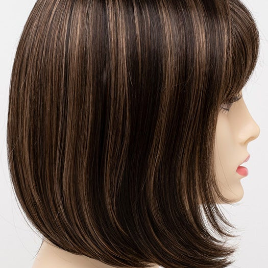 AMARETTO CREAM | Dark Brown roots with overall Medium Brown base with Honey Blonde highlights