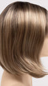 SAHARA BLONDE | Softer Dark Blonde with Light Golden Blonde, and features Chestnut Roots
