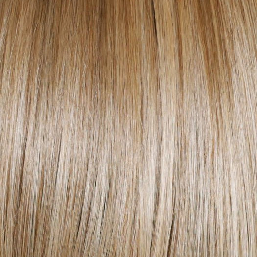 RAW SUGAR BLONDE | A Neutral Light Blonde, Honey Blonde, Pale Gold Blonde, with a base of Light Brown Low Lights featuring a Medium Root Color