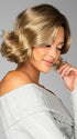 Parker by Jon Renau in 12FS8 SHADED PRALINE | Light Gold Brown, Light Natural Gold Blonde & Pale Natural Gold-Blonde Blend, Shaded with Medium Brown