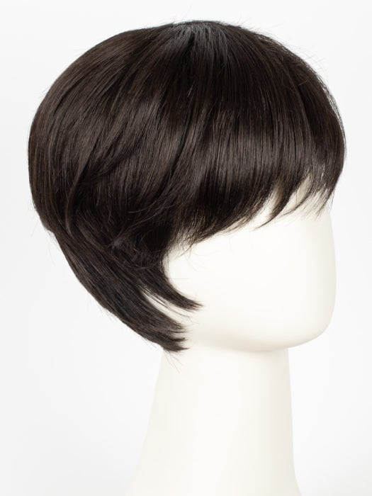 ESPRESSO-ROOTED 4.2 | Darkest Brown base with a blend of Dark Brown and Warm Medium Brown throughout with Dark Roots