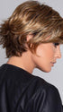 RAISE by ELLEN WILLE in TOBACCO ROOTED | Medium Brown base with Light Golden Blonde highlights and Light Auburn lowlights