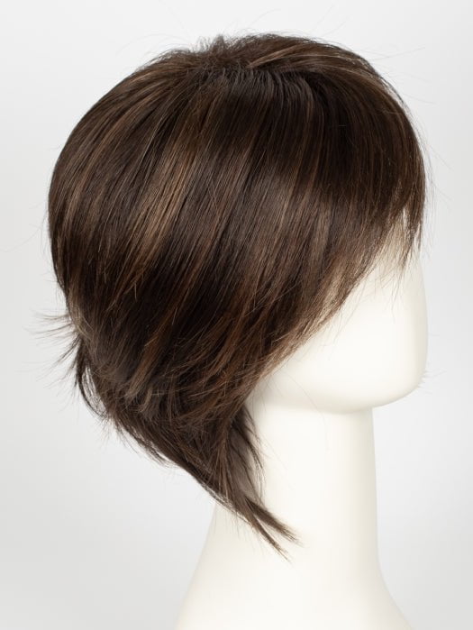 COFFEE LATTE-R | Dark Root, Dark Brown base with 50/50 of Med Choc Brn + Med Golden Blond