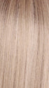 BILLIONAIRE-BLOND | A Rich Mocha Root melting into Beige, Ash, and Cream Blond tones. Face-framing cream and White Blond highlights

