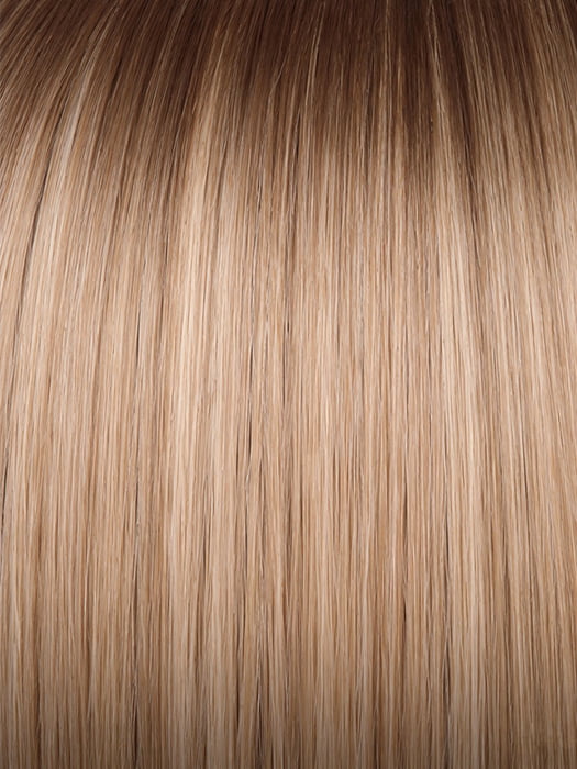 BUTTER BISCUIT BLOND | Soft, Pale Chocolate Root that melts into a blend of Buttery and Biscuit Blonde tones