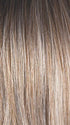 MELTED MARSHMALLOW R | Subtly Warm Dark Sandy Blonde Blend with Medium Brown Roots and Light Ash Blonde Tips and Highlights